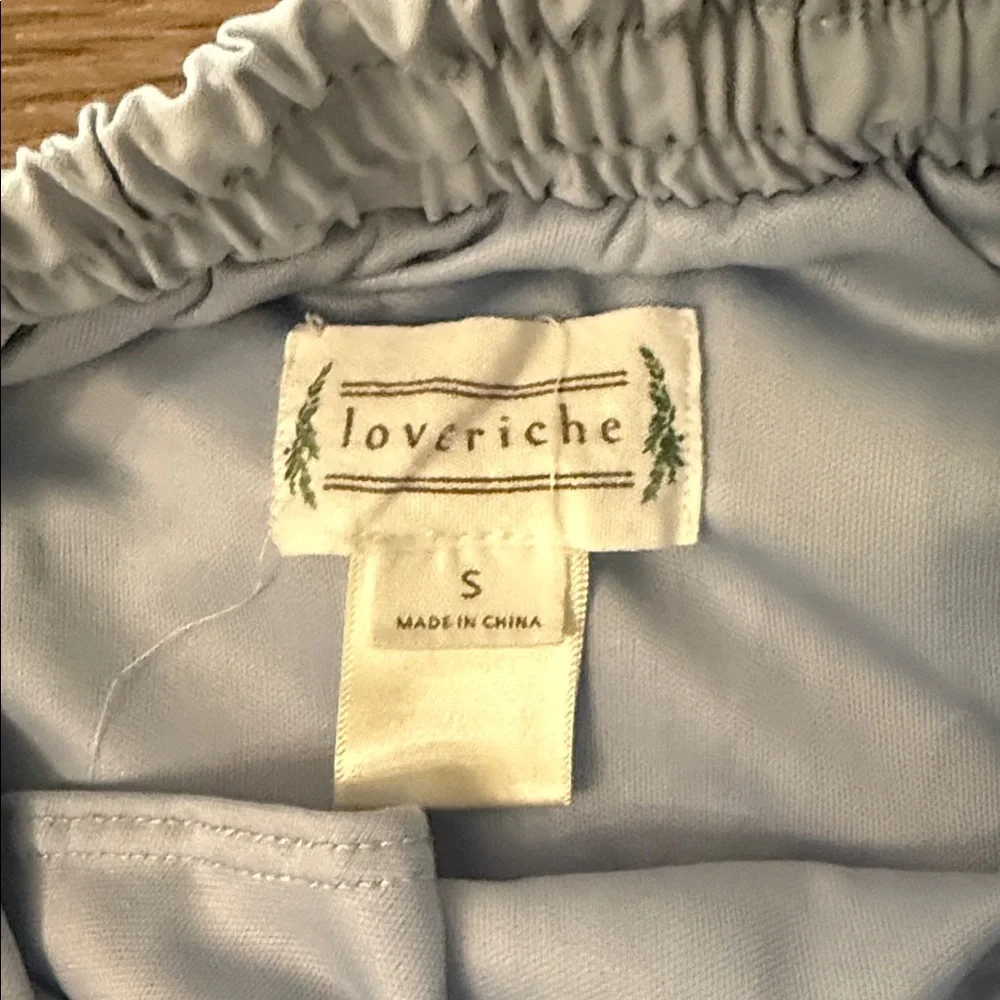 Love Riche Soft Blue Shorts Size Small